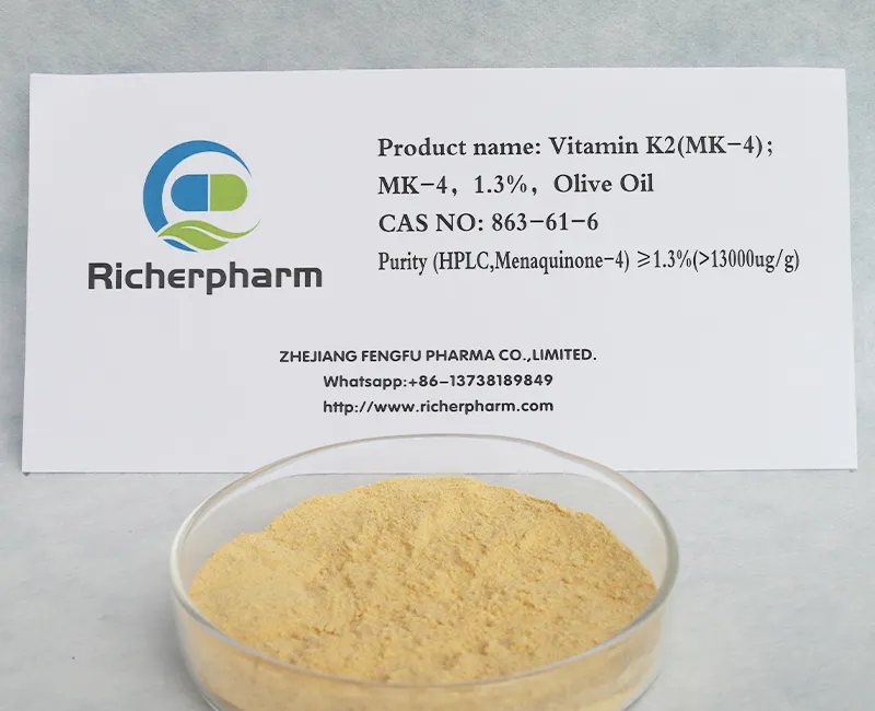 Vitamin K2 (MK-4); MK-4, 1.3%, Olive Oil CAS 863-61-6